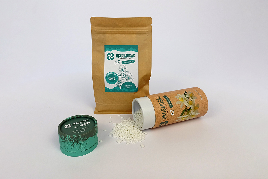 utántöltő jázmin palackkal