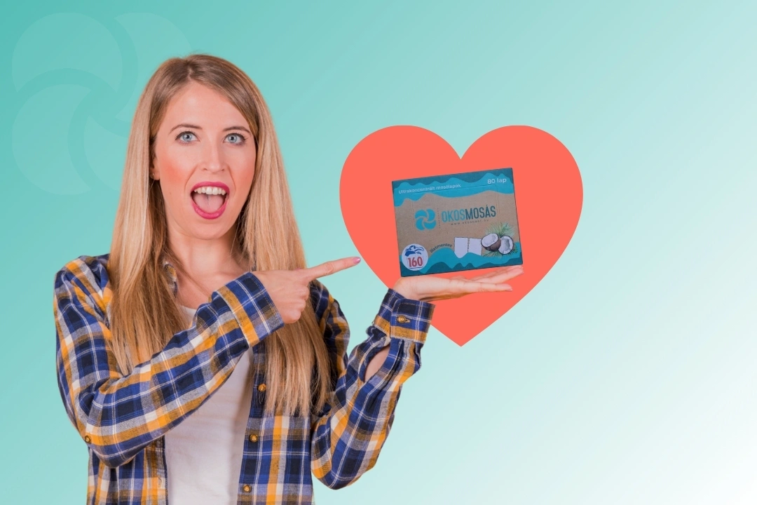 lány rámutat a mosólapra