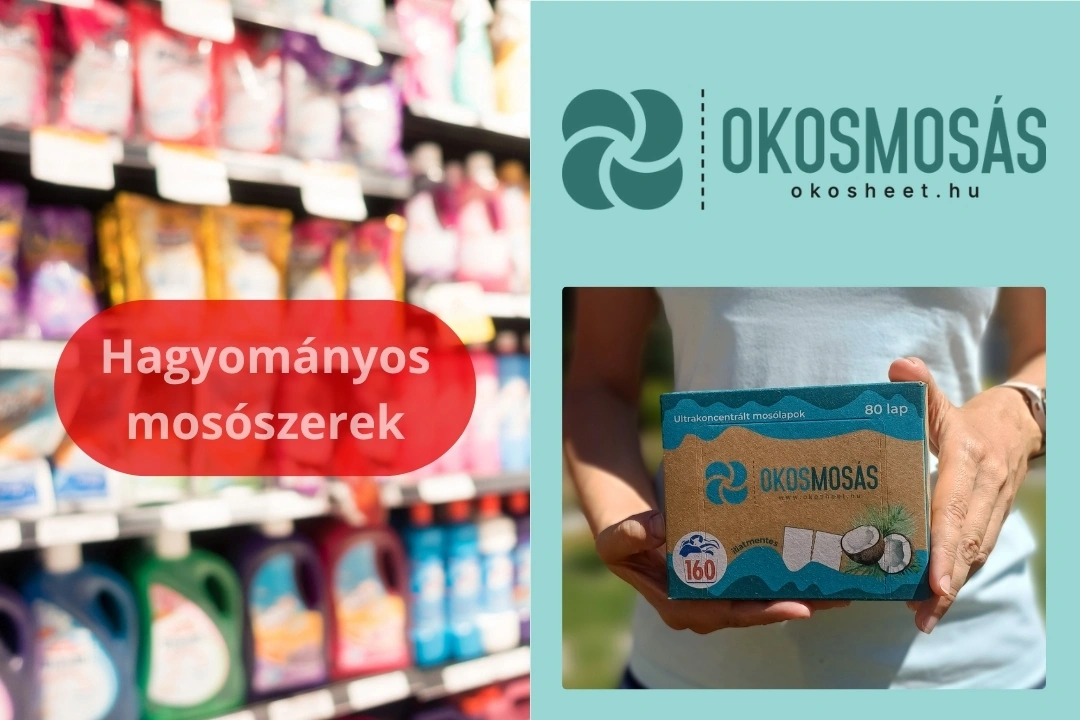 hagyományos mosószerek és az okosmosás