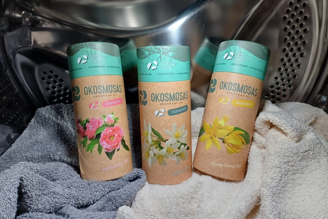 okosmosás illatszemek mix mosógép dobjában