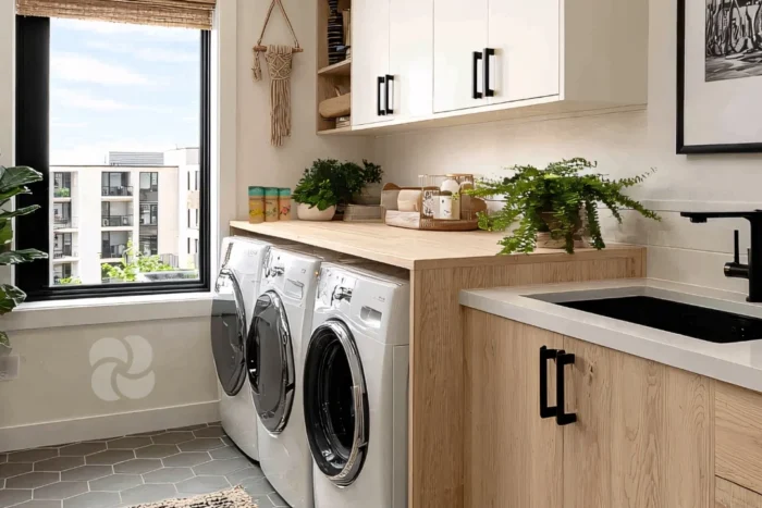 konyha mosógéppel szárítógépekkel illatszemekkel