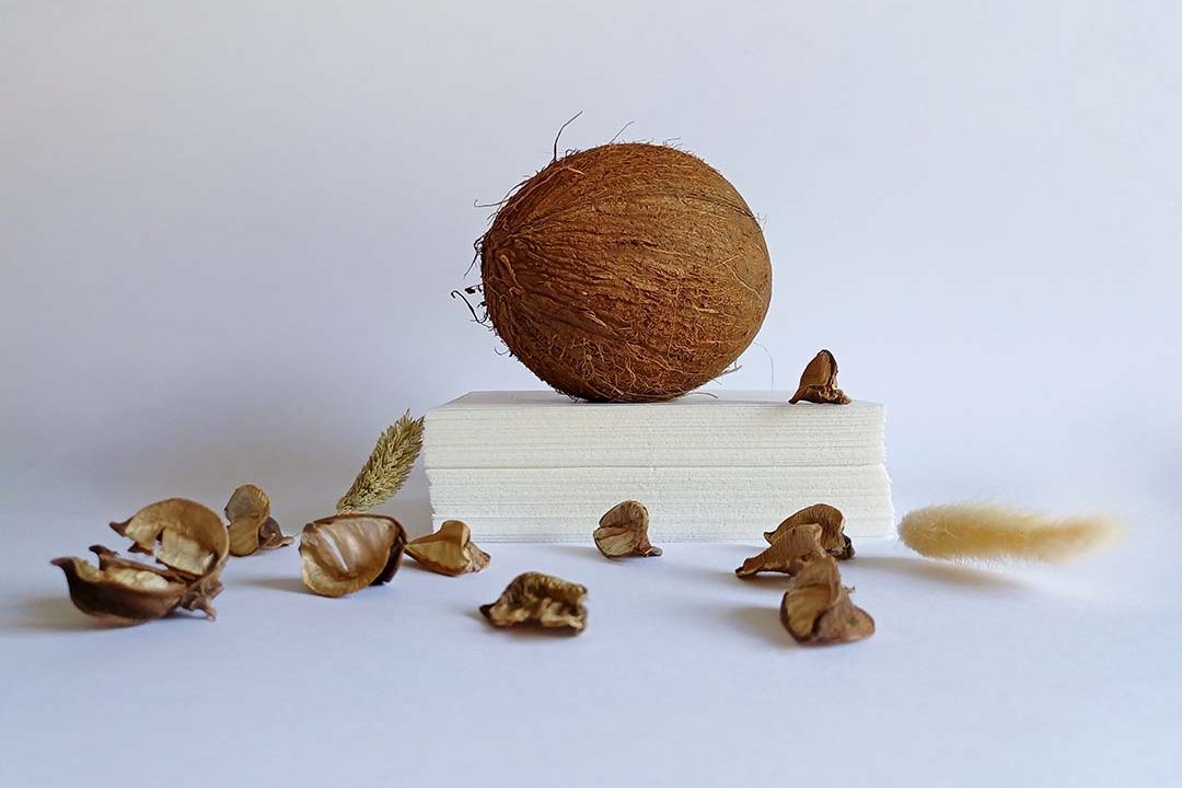 kókuszdió alatt mosólapok ökosheet